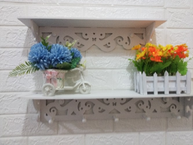 Pot Pagar / Vas Bunga Bentuk Pagar Dengan Busa