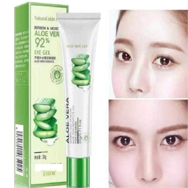Cream Obat Penghilang Kantung Mata Panda Kerutan Hitam Krim Aloevera Eye Treatment 20g Ampuh Original