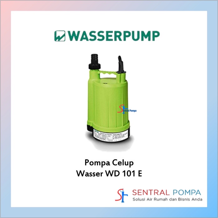 Wasser WD 101 E Pompa Celup 100 Watt