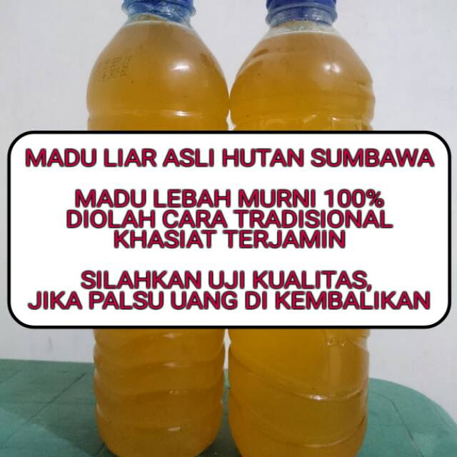 

MADU ASLI SUMBAWA 100% MIRNI