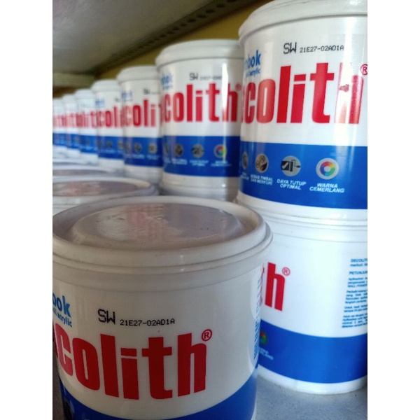 DECOLITH CAT TEMBOK 1KG Warna SW