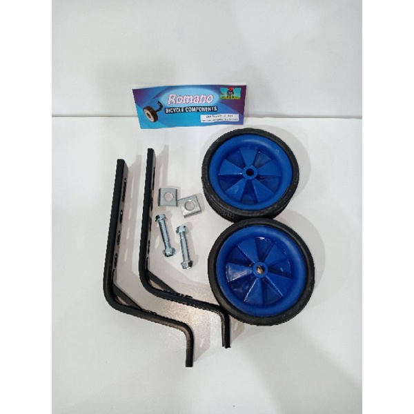 Roda bantu/samping sepeda anak 12,16,&amp; 20inch Romano