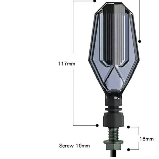 COD TWO Lampu Sein Led Running 2 warna - Sen Led Jalan 2warna Sein dan sen