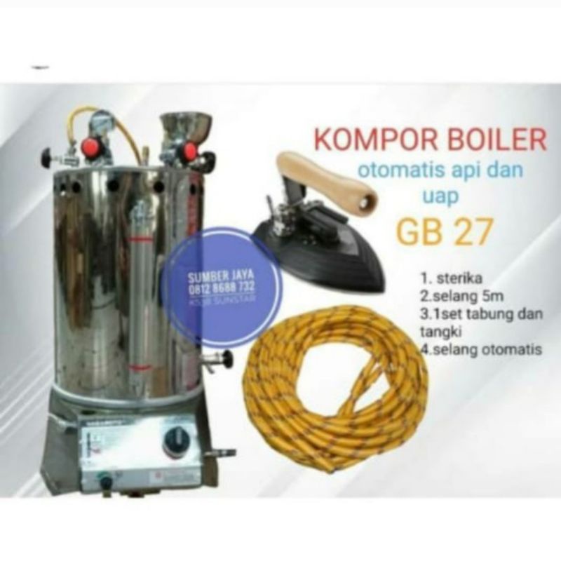 laundry Kompor uap laundry /garment otomatis gb 27