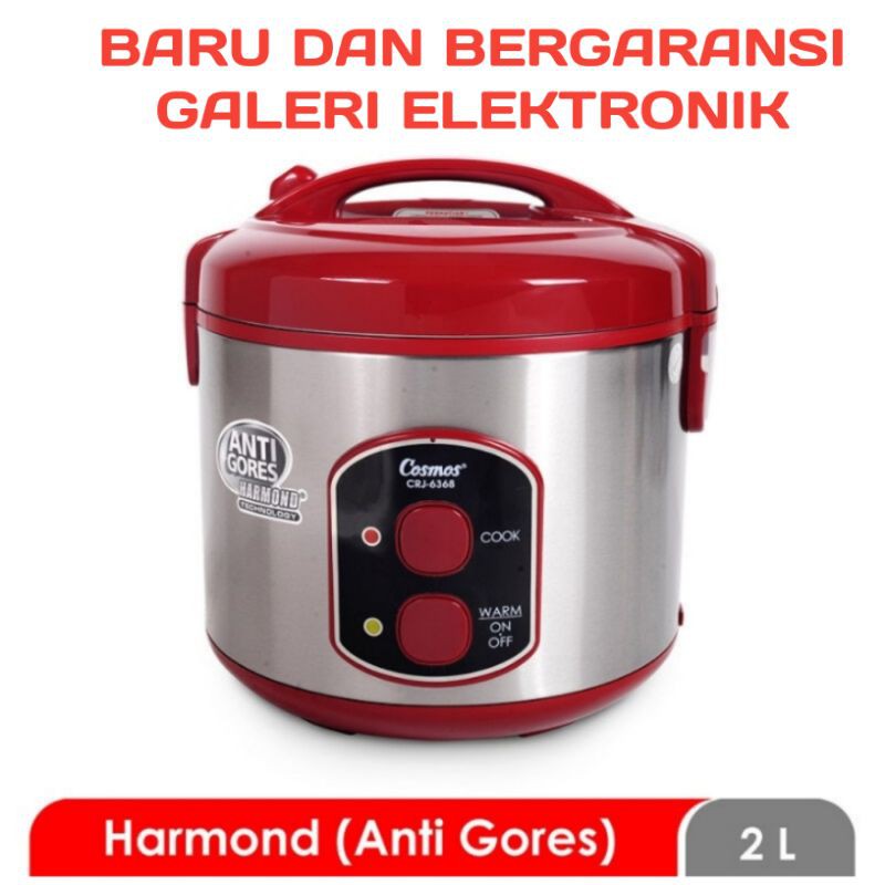 Rice cooker,Magic com cosmos anti gores harmond crj 6368