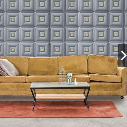 ❤ GAS 11.11!!! ❤ TokoDamai88-WALLPAPER DINDING 3D FOAM 005 006 PANEL OVAL 70x70cm :D