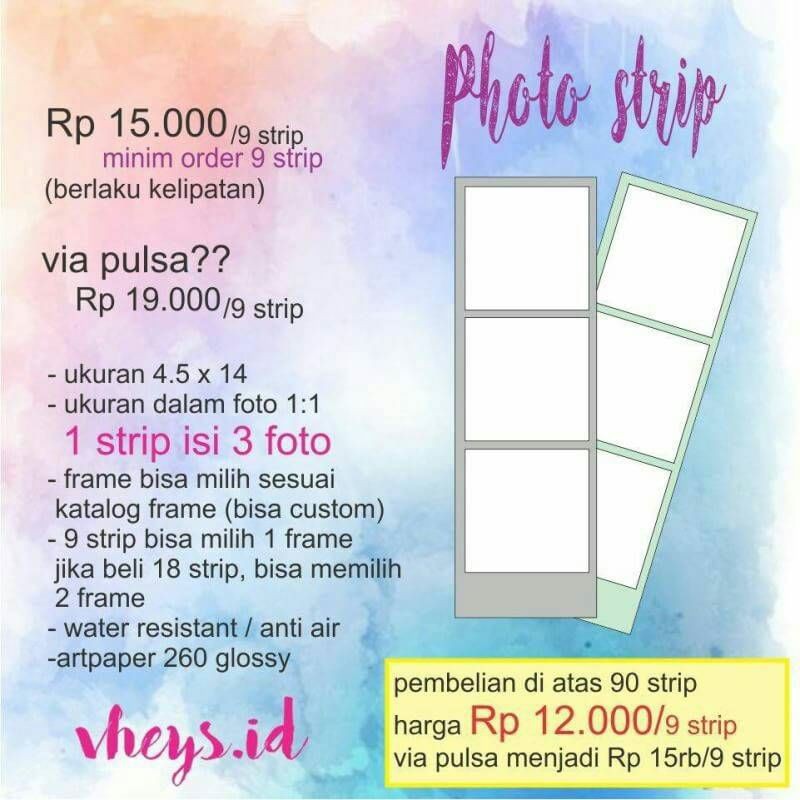 Jual Cetak Polaroid Strip Photobooth Shopee Indonesia 9894