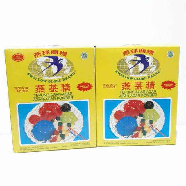 

Swallow Globe Agar - Agar Sachet 7 gr