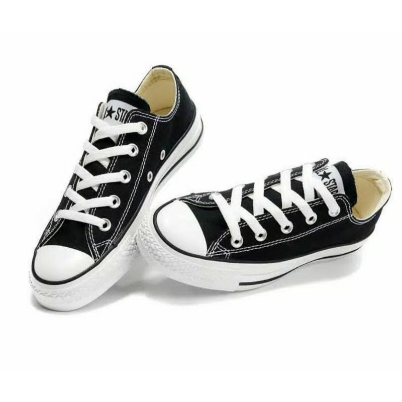 COD Sepatu Converse CT Allstar Basic Classic Black White Low GRADE ORIGINAL