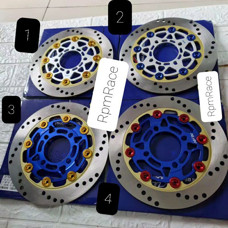 piringan cakram 220 mm depan Nssn Floating mio beat vario scoopy jupiter mx vega force 1 dll