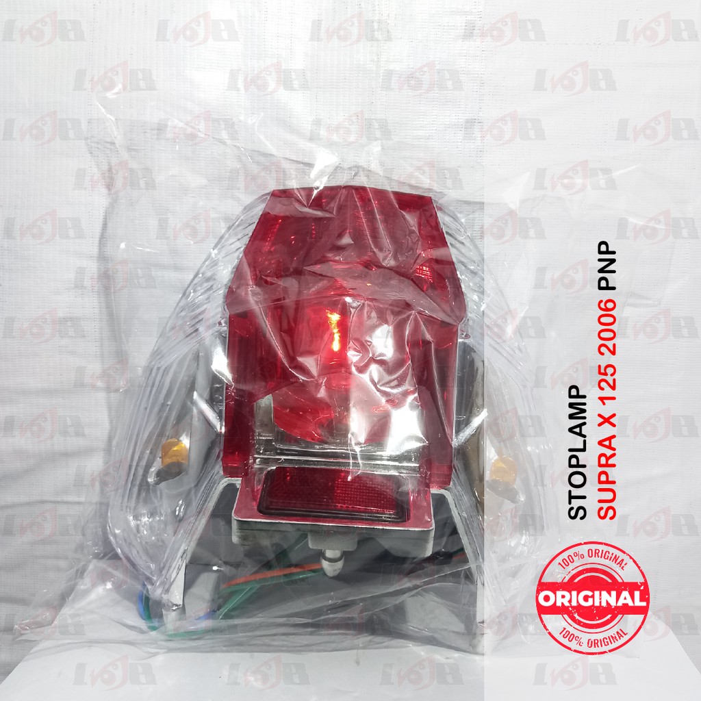 StopLamp Supra-X 125 Reflektor Belakang Lampu Rem Honda Stop Lamp Assy