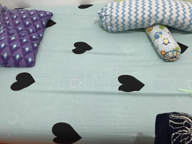 Sprei Katun Star Anti Geser #2 | Grosir Firdella Bedding
