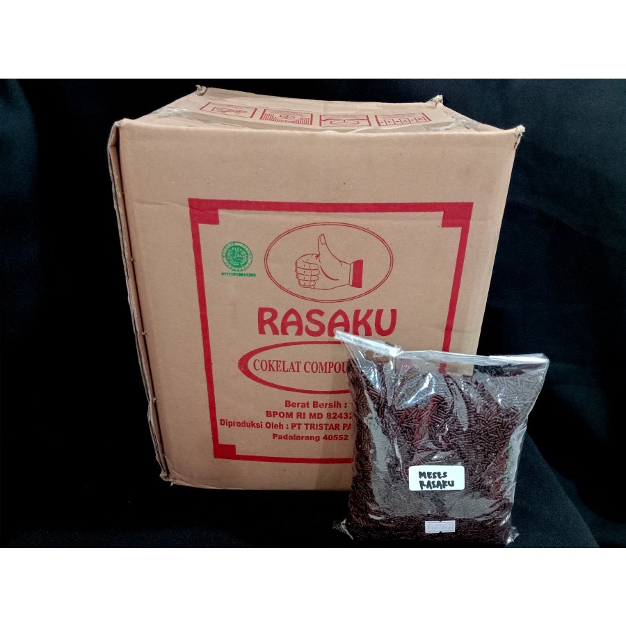 

Meses Rasaku Coklat 1kg,500gr,250gr