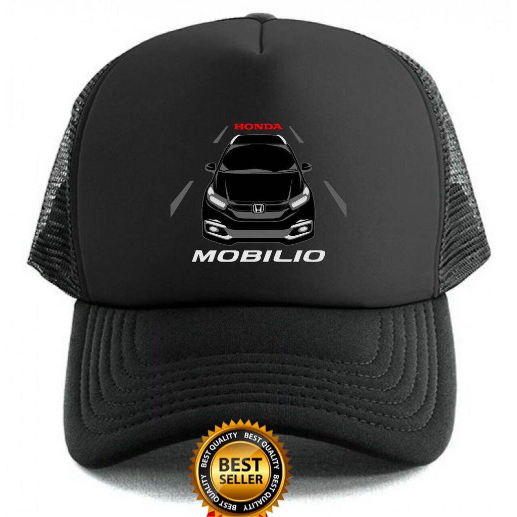 TOPI TRUCKER JARING SABLON topi honda mobilio keren / TOPI KHUSUS DEWASA