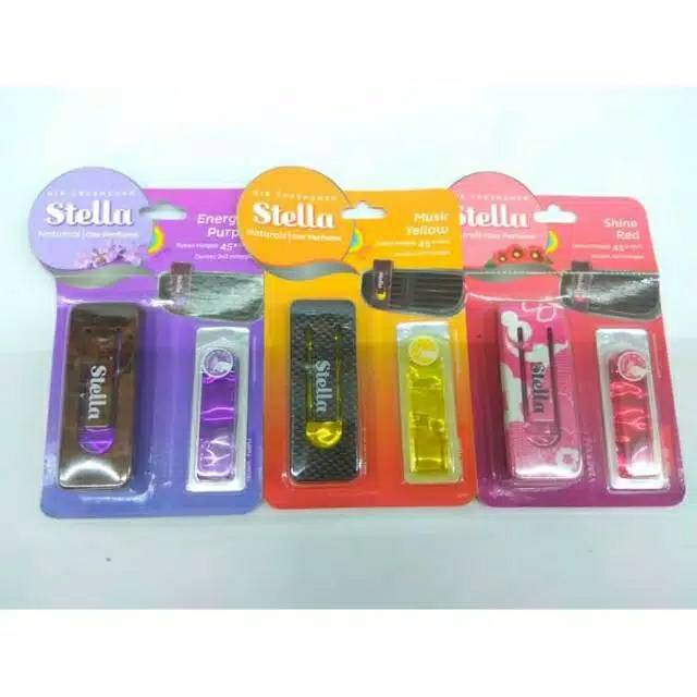 Pengharum mobil Stella Naturals/ Stella Car Perfume+ refill