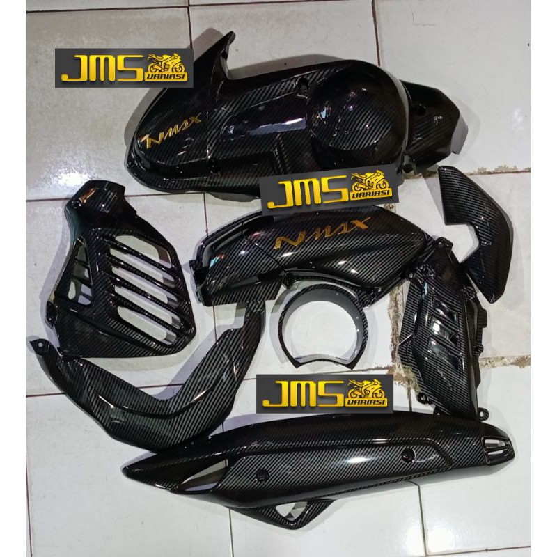 cover tutup carbon set yamaha nmax lama zoro cvt filter radiator Speedo stang knalpot bodi ducktrail