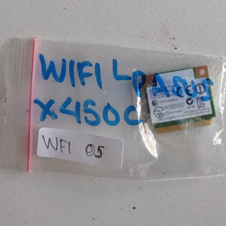 Wifi WLAN Wireless Asus X450 X450C X450CC A450C second Bekas WFI5