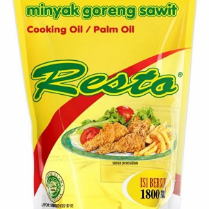 

Minyak Goreng Resto ( Pouch ) 1,8 Liter 1Carton isi 6pcs Ready