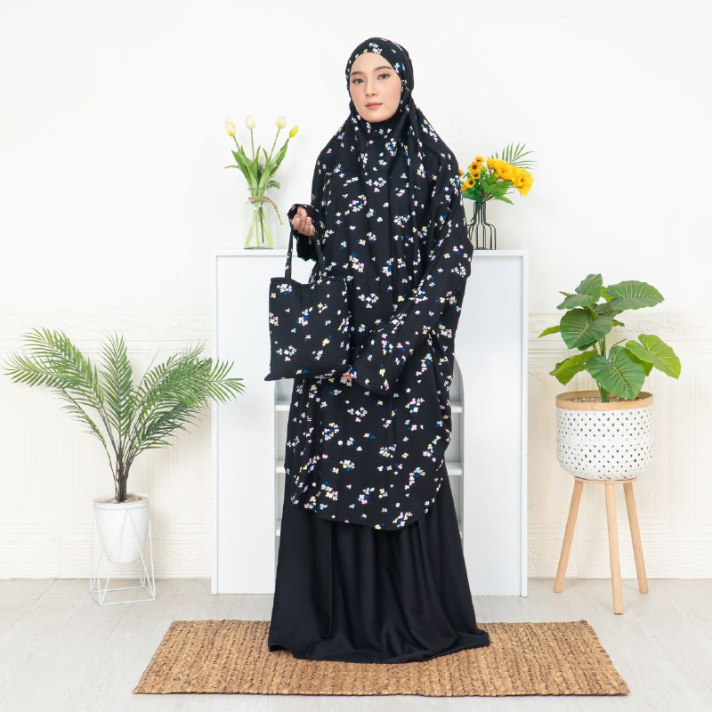 MUKENA BALI TUNIK/MUKENA TUNIK/MUKENA ATAS BAWAH BERLENGAN/MUKENA BALI VIRAL/MUKENA TRAVELLING