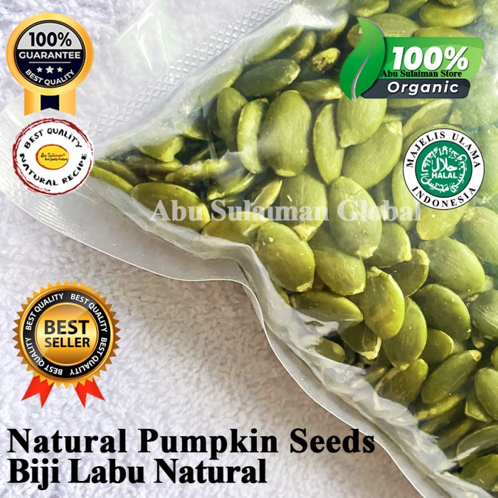 

PROMO TERMURAH Biji Labu Mentah Premium Pilihan / Raw Pumpkin Seed - 1 kg AR090