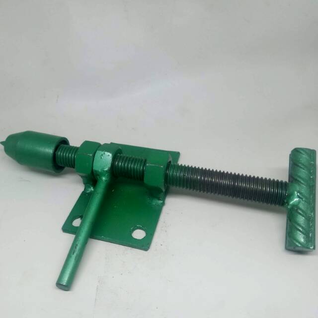 Mesin bubut kayu bagian pengunci atau incer