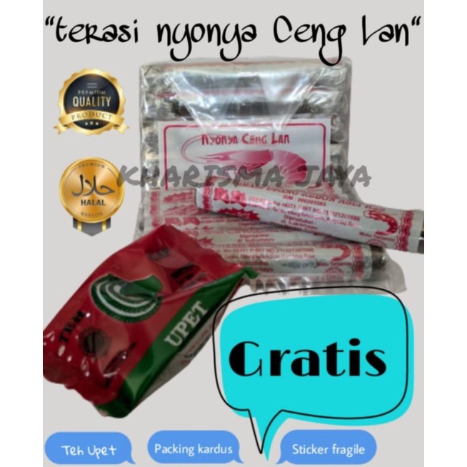 

TERASI NYONYA CENG LAN GRATIS terasi khas Cirebon