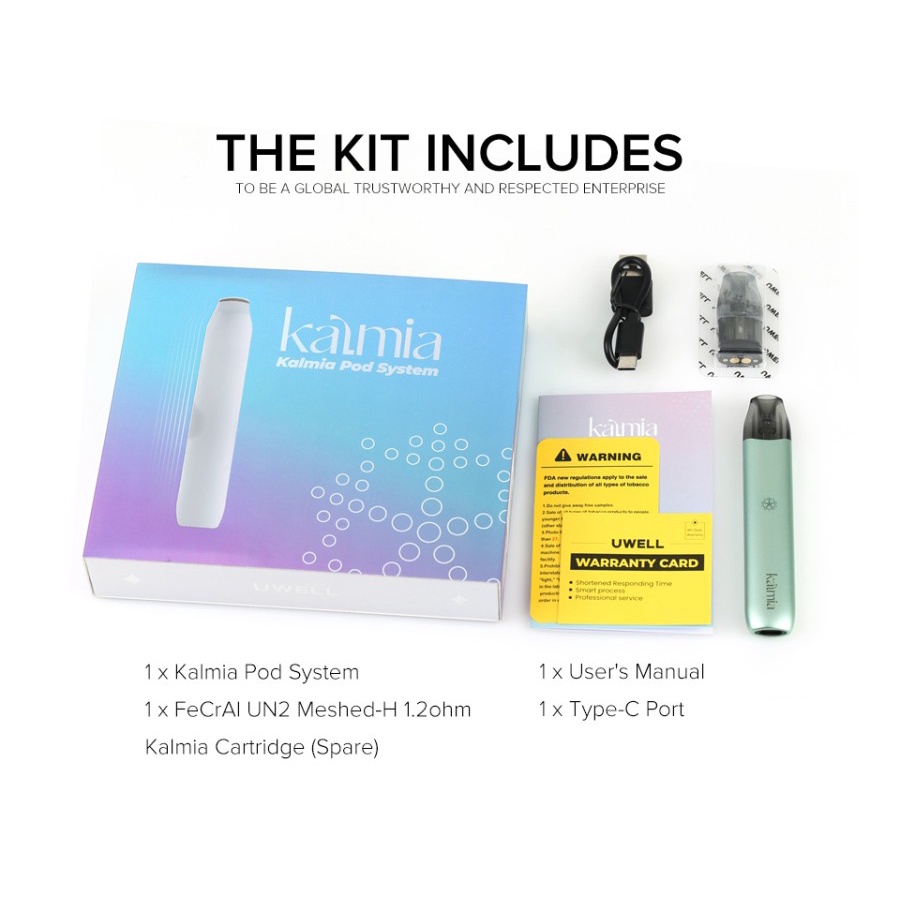 Uwell Kalmia 13W 400mAh Pod Kit by Uwell Tech ORIGINAL