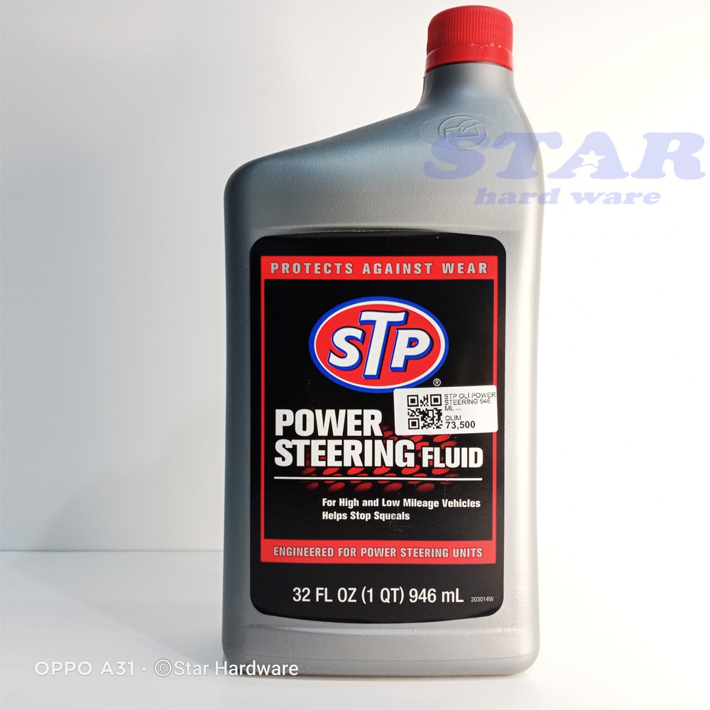 STP Oli Minyak Cairan STP Power Steering Fluid Mobil STP 946 ml
