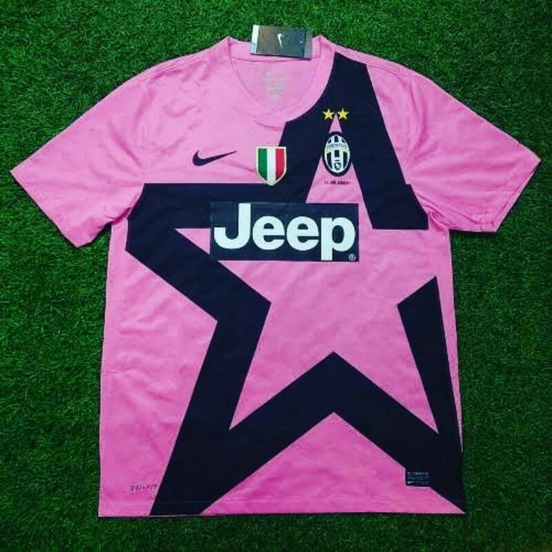 jersey classic retro juventus 2010 pink