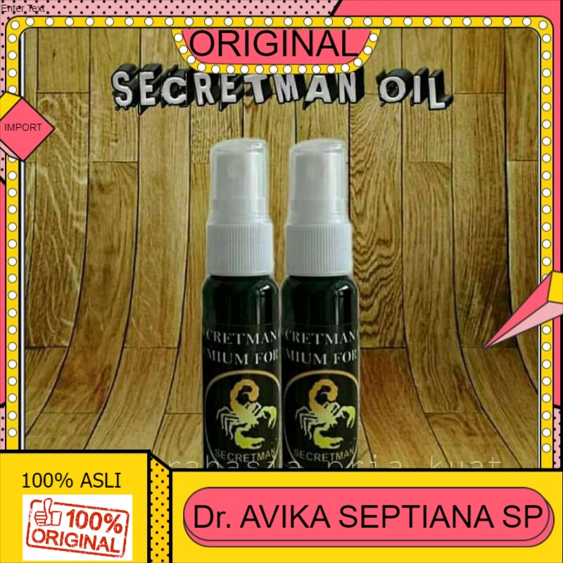 100% ASLI SECRETMAN OIL obat kuat pembesar dan tahan lama,obat yang wajib lelaki pakai