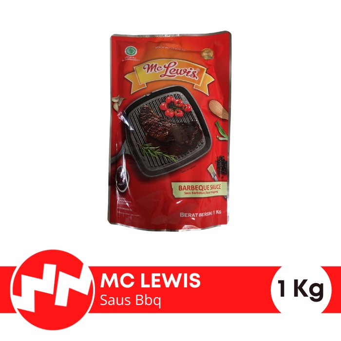 

Saus Bbq Barbeque McLewis 1kg