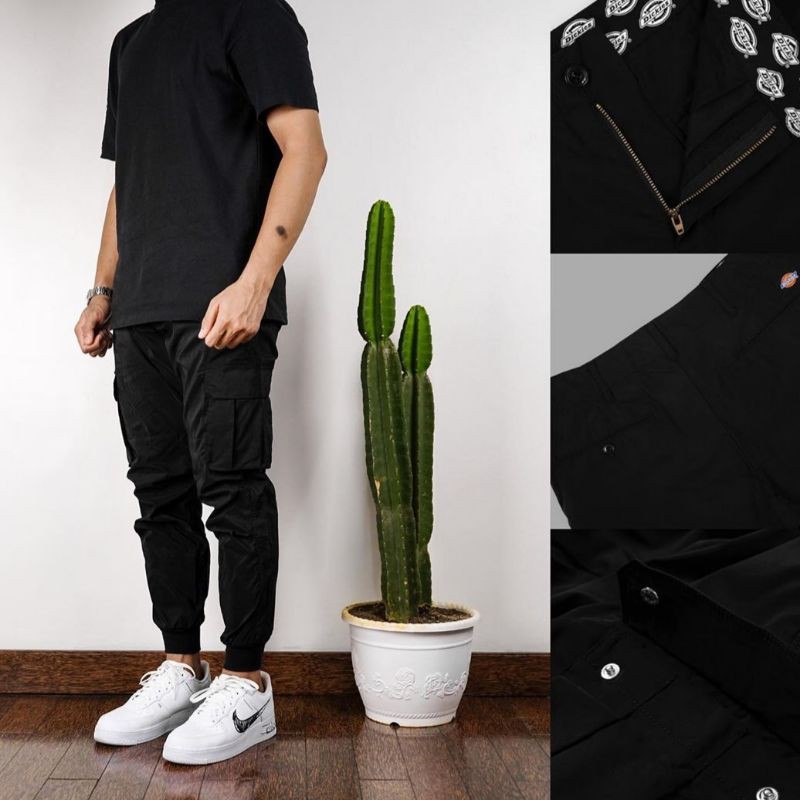 Dickies Flat Front Work Pants Cargo Jogger