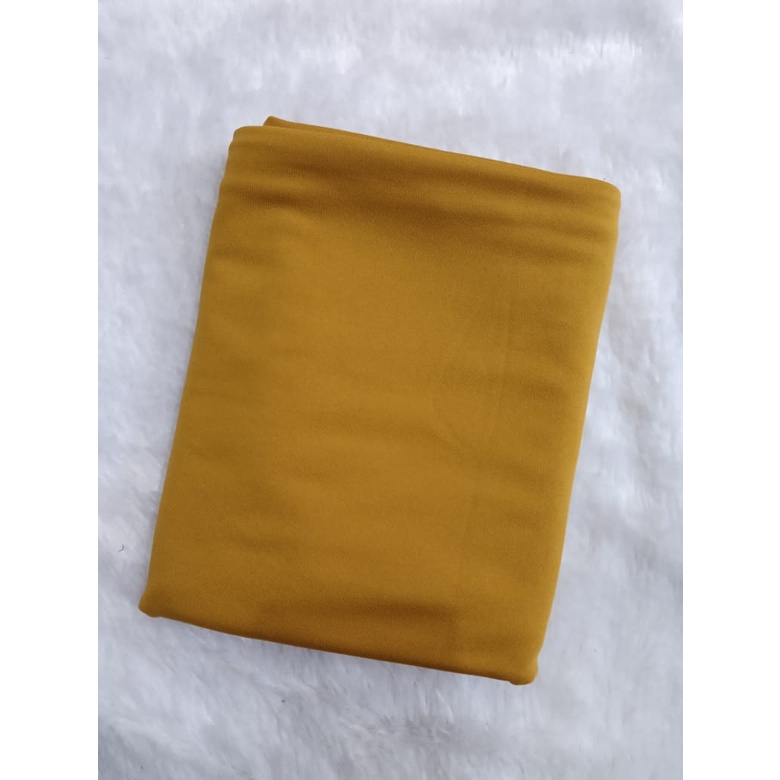 Jilbab Pashmina Malay Jersey Premium Hijab PASMINA PASHMINA MALAY MALAYSIA JERSEY Premium Ori Aulana Grosir Murah-Mustard