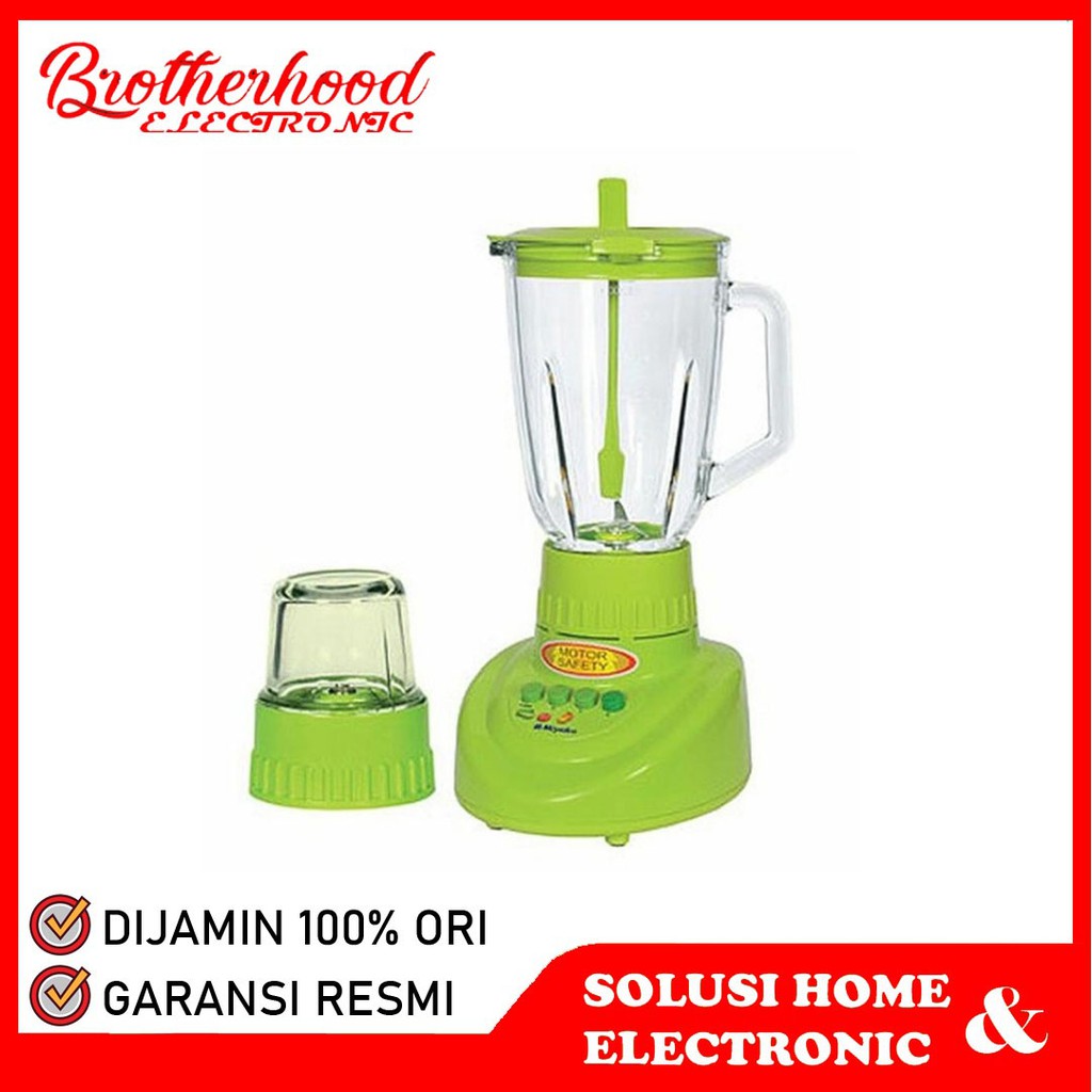 (BISA COD) Blender Miyako Kaca 152GF / 151GF / BL 152GF / BL 152 GF / BL-152GF / BL 151GF - Hijau [1
