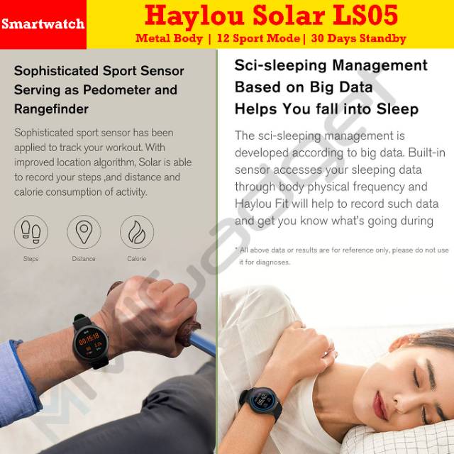 Haylou Solar LS05 LS-05 LS 05 Smartwatch Internasional Version