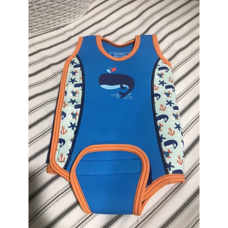 Preloved Wetsuit baby Mothercare (warmer) 6-12 months