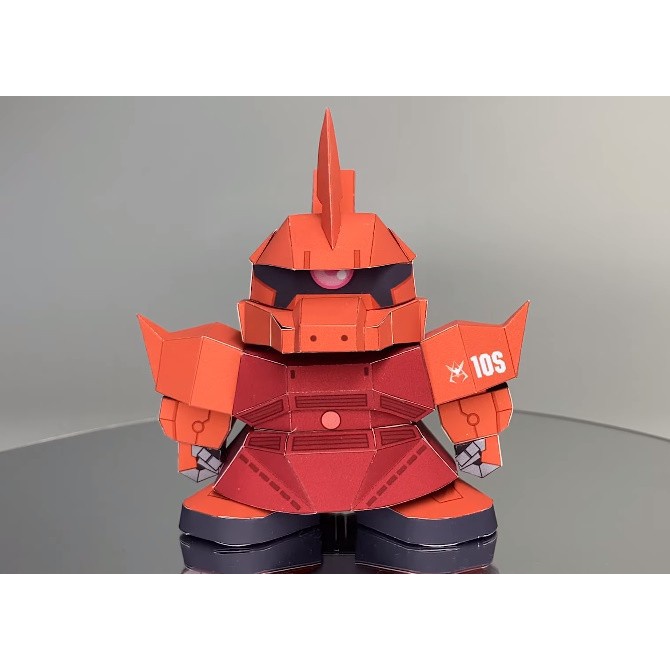 Chibi Gelgoog Robot Gundam Papercraft