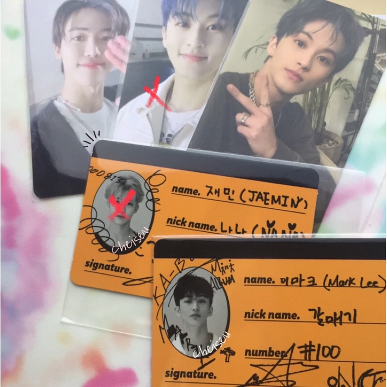 Crewcard Jaemin, Crewcard Mark, Mark Boring