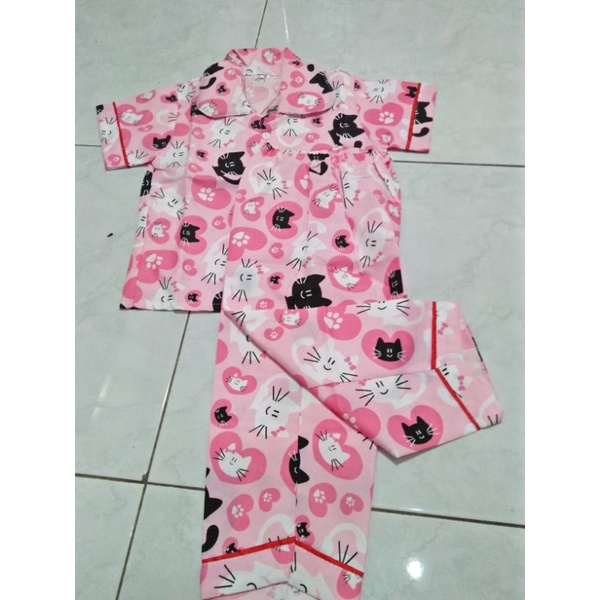 piyama anak perempuan,laki-laki  /baju tidur anak 1-5tahun/ piyama anak bisa pilih motif