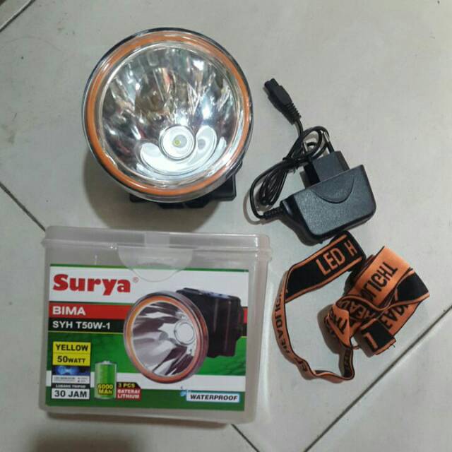 Senter Kepala Cas Surya Bima SYH T50W-1