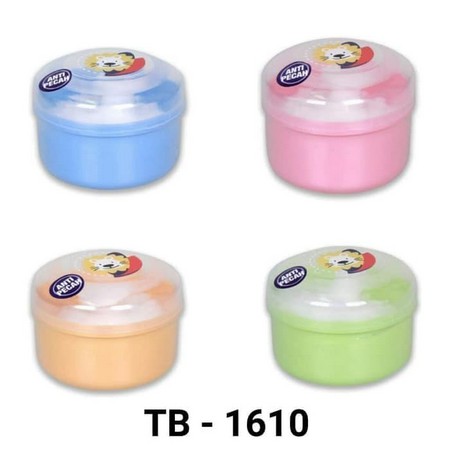 Tempat Bedak Lusty Bunny TB-1611 / Tempat Bedak Bayi / Tempat Bedak Tabur / Wadah Bedak Tabur Bayi / Lusty Bunny / Tempat Bedak / Powder Case / Wadah Bedak Lusty Bunny Anti Pecah