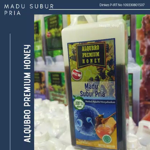 

MADU PROMIL SUBUR PRIA - NEW AL QUBRO PREMIU HONEY