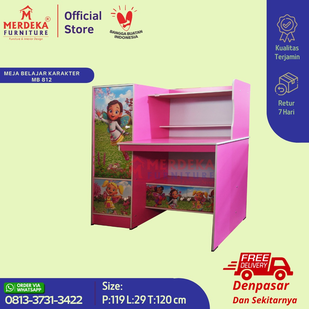 MEJA BELAJAR ANAK KARAKTER - MB 812