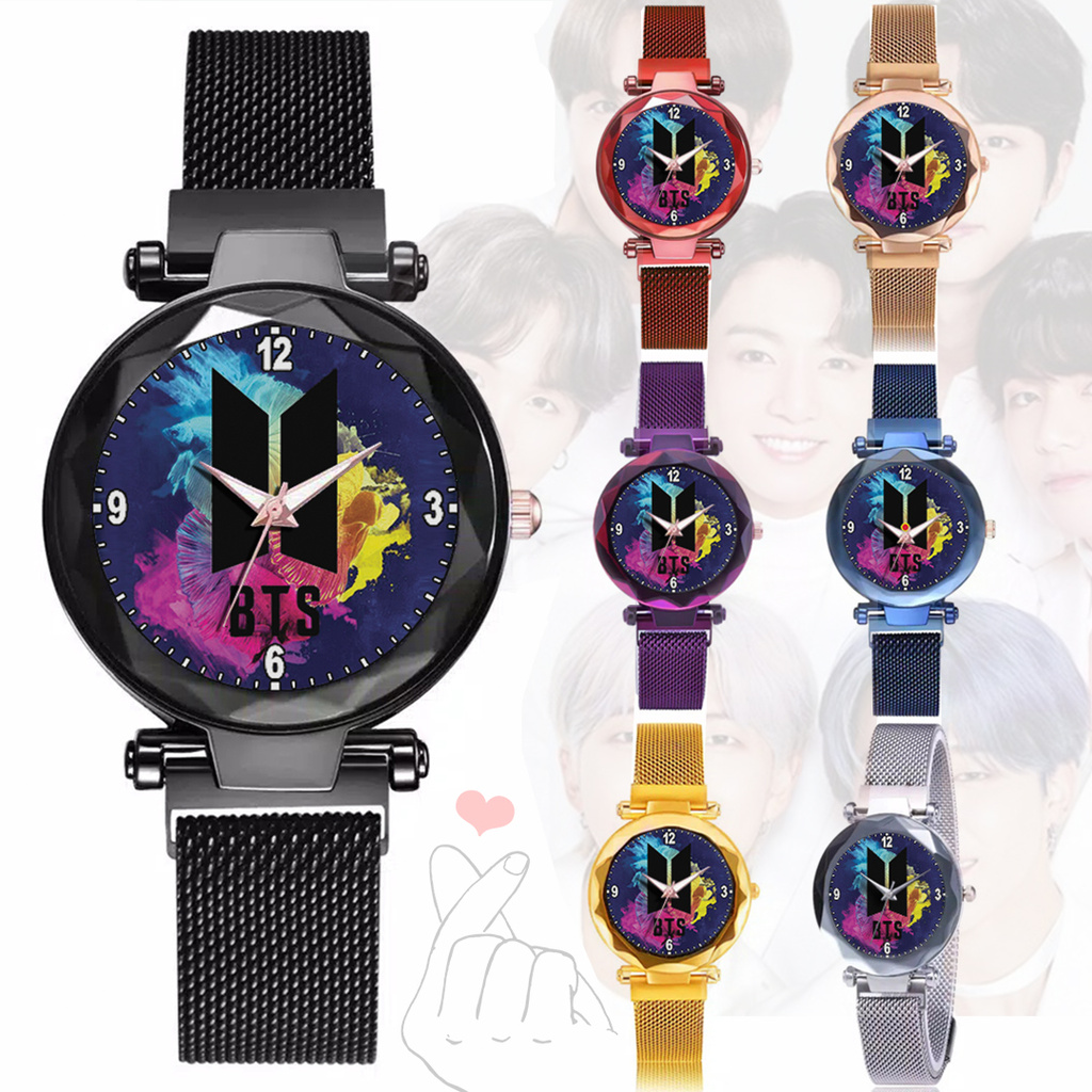 Jam Tangan Wanita Custom BTS - BTS ARMY - Bangtan Boys Exclusive 8