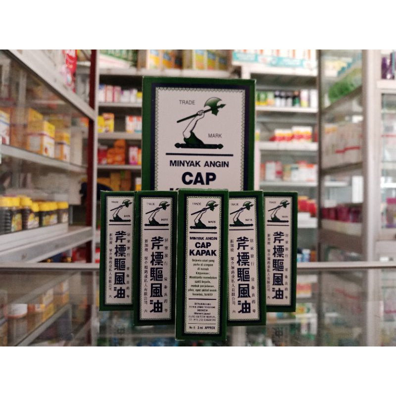 MINYAK ANGIN CAP KAPAK 3 ML - ED 09/2027