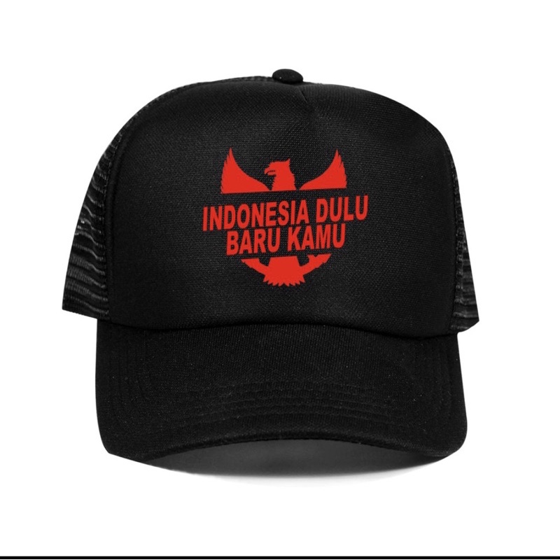 Topi Trucker Jaring NKRI Garuda Indonesia