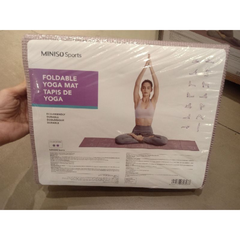 Miniso Matras yoga mat alas olahraga matras yoga anti slip