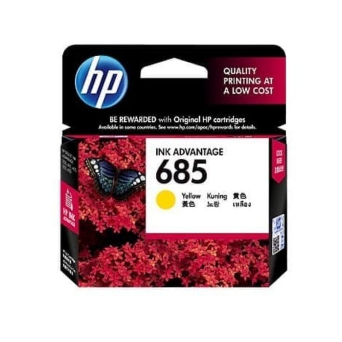 Tinta HP 685 Yellow for HP Advantage 3525, 4615, 4625, 5525, 6525