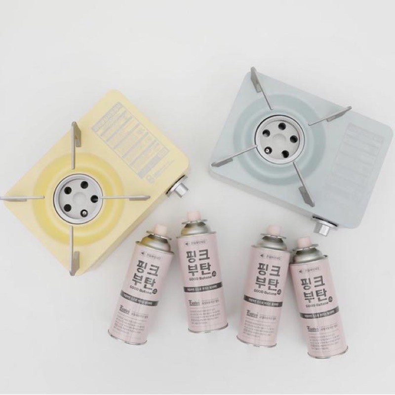 [READY STOCK] Dr. Hows Twinkle Mini Stove Kompor Portable Pastel Dr Hows Original Lemon / Pistachio