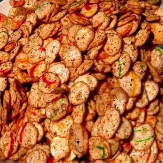 

kerupuk seblak kering pedas bantat 1 kg hot spicy keripik enak murah dower camilan snack